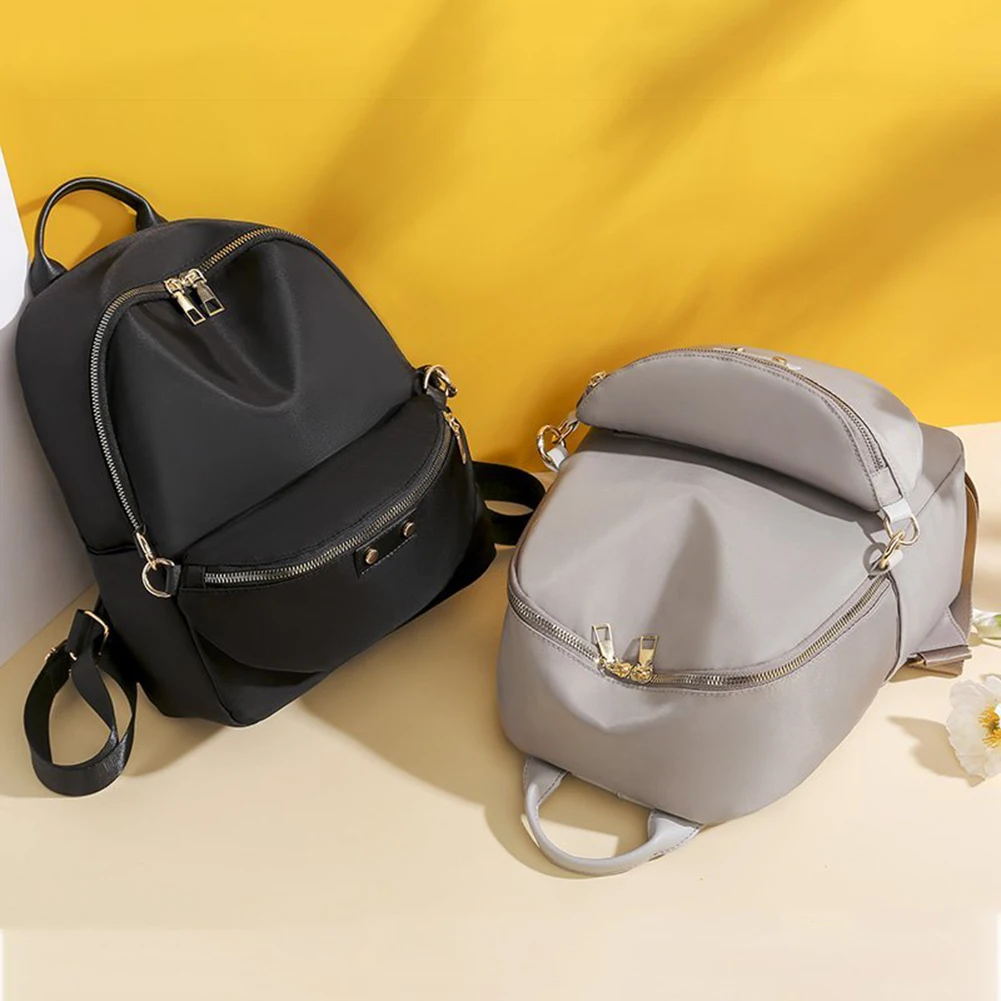 

Модная женская нагрудная сумка через плечо из ткани Оксфорд, простой рюкзак, композитные сумки, однотонный вместительный рюкзак, сумки