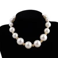 necklace stylish gift big big faux pearl necklace for party women necklace bridal necklace