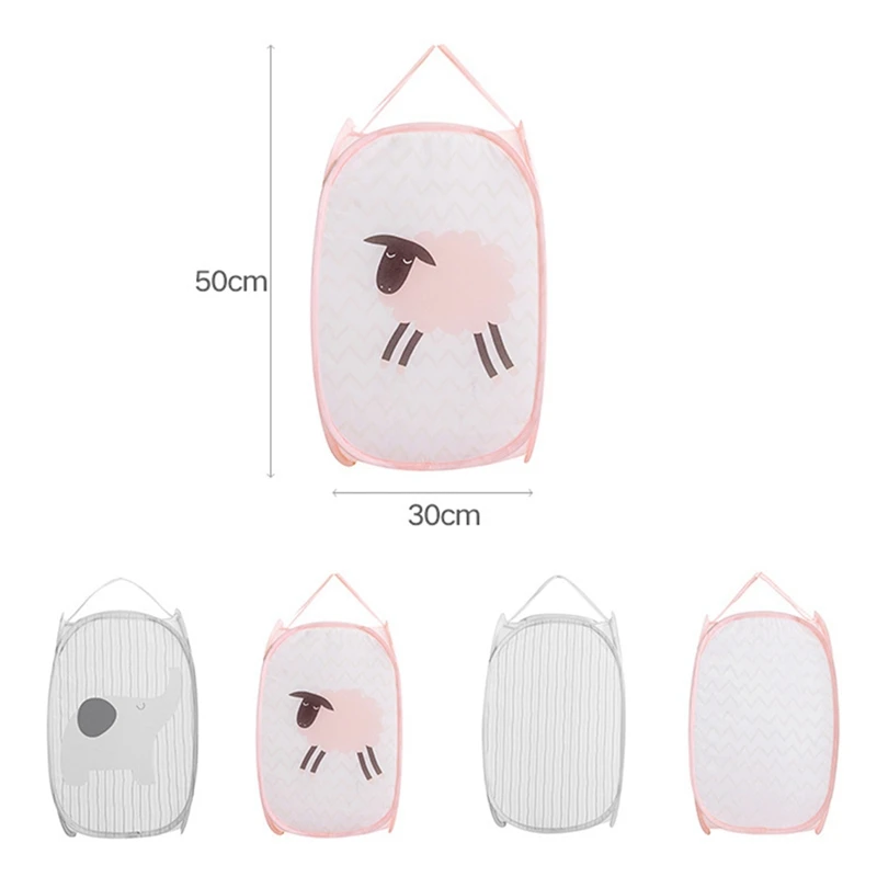 Household Hamper Foldable Cartoon Storage Basket Home Laundry Baskets Toy Container | Дом и сад