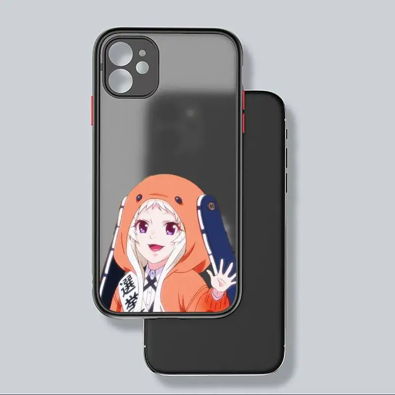 

Kakegurui Jabami Yumeko Phone Case For iphone 12 11 8 7 plus mini x xs xr pro max matte transparent cover
