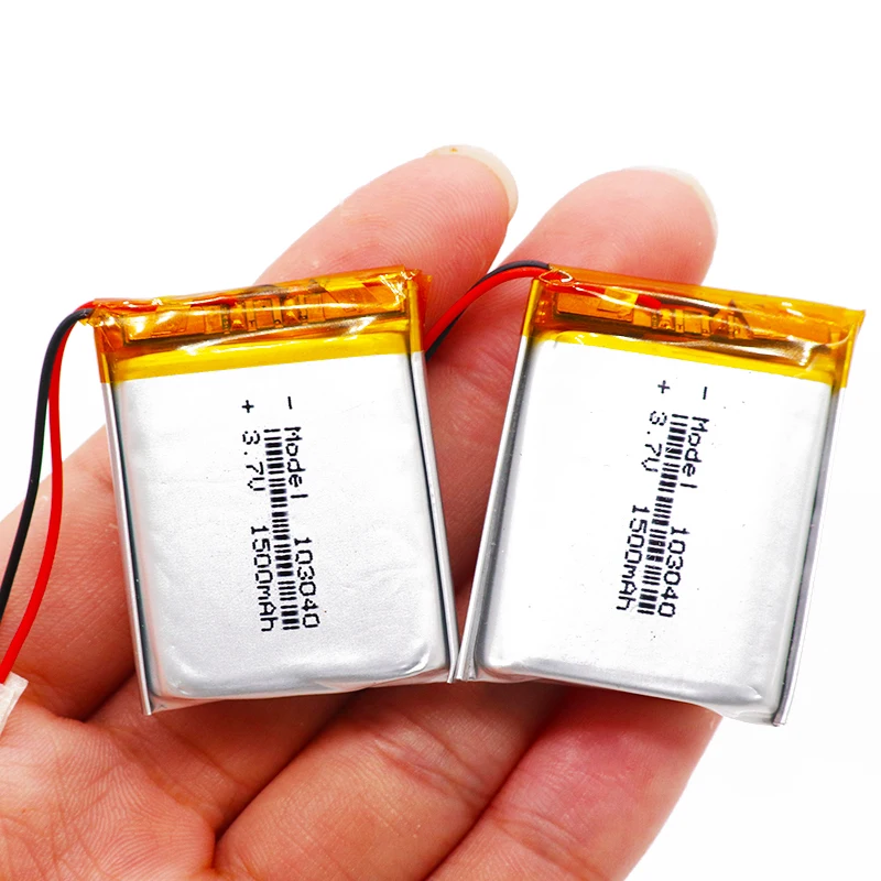 4 шт. 3 7 V 1500mAh литий полимерная LiPo аккумуляторная батарея 103040 для MP3 MP4 GPS PSP