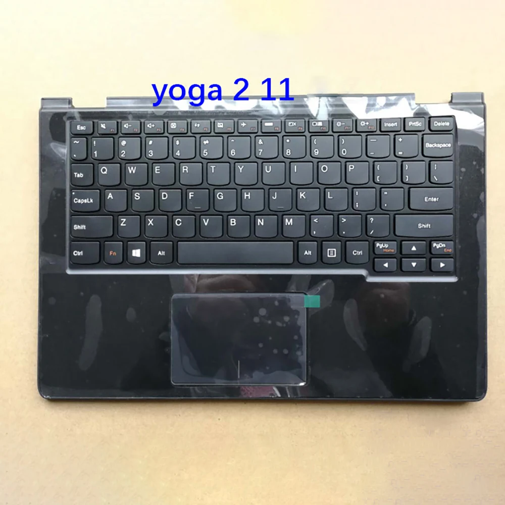 Верхняя Нижняя крышка корпуса для ноутбука Lenovo Y0GA2 11 задняя подставка под ладонь