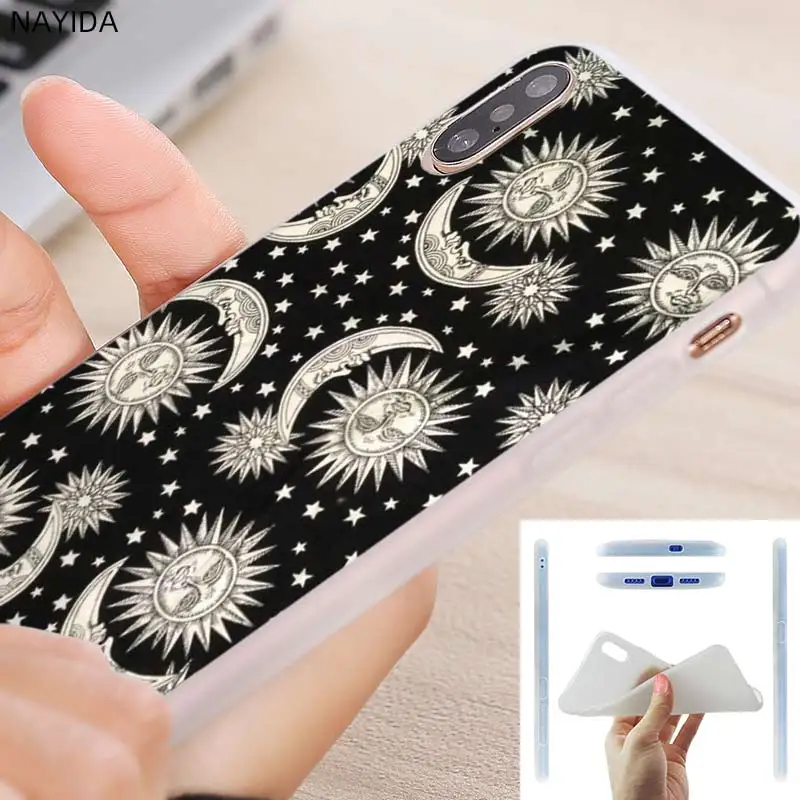 Модный чехол для телефона Huawei Mate 30 20 10 Lite Pro y7 y9 2019 NOVA 5 4 3 5T оболочка чехлы Mystic sun |