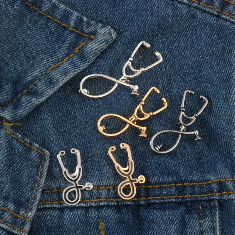 Высококачественные броши в 2 стилях эмалированная брошь форме доктора медсестры