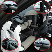 for land rover defender 110 2020 2023 aluminum alloy black car air vent mobile phone holder interior modification accessories
