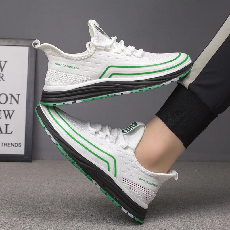 

2021 New Men Casual Shoes Lac-up Men Shoes Lightweight Comfortable Breathable Walking Sneakers Tenis masculino Zapatillas Hombre