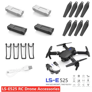 LS-E525  LSRC E525 RC Drone Spare Part 3.7V 1800Mah Battery Propeller USB LS-E525 E525 RC Drone Accessories E525 Blade Protector