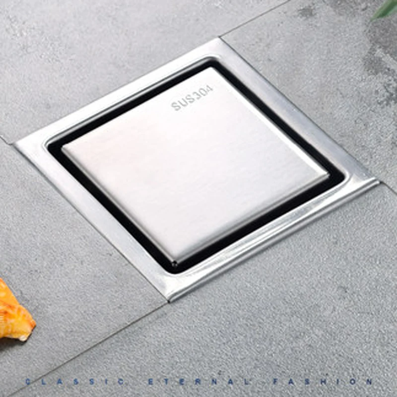 AZOS SUS304 нержавеющая сталь глубокая вода герметизация трап для пола балкон душевая