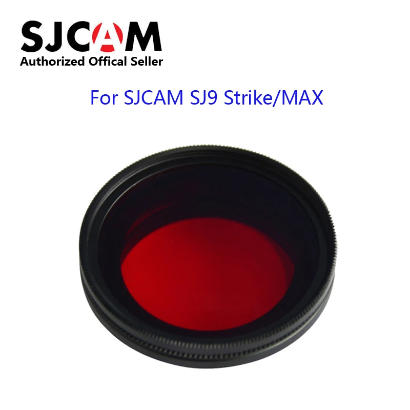 Фильтр для дайвинга SJCAM SJ9 красный фильтр морской воды корпус Strike ActionCam Max 4K