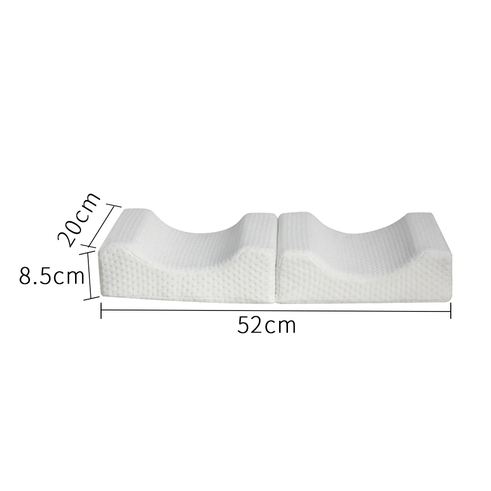 Съемная пена памяти наколенники Подушка клиновидная накладка на тело