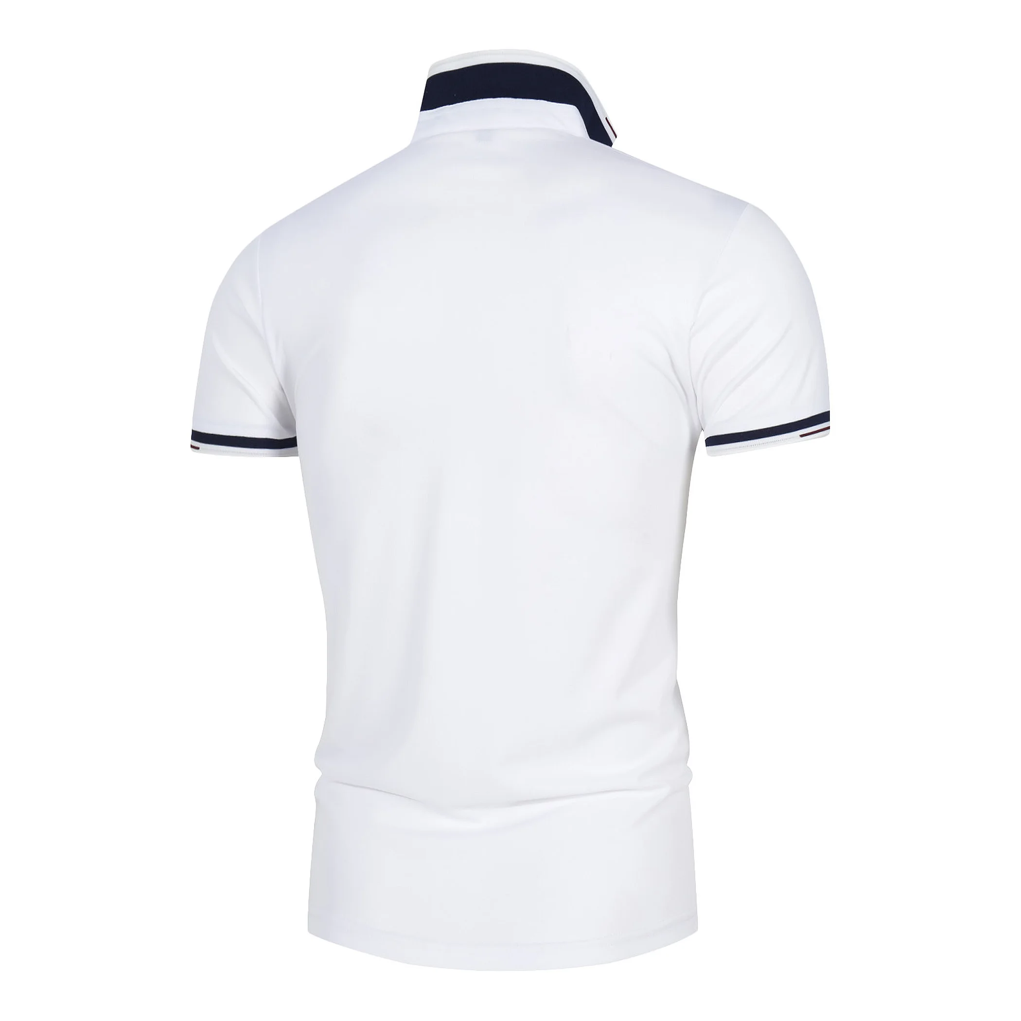 Summer short Sleeve Polo Shirt men Turn-over Collar fashion casual Slim Breathable Solid Color Business men's polo shirt homme | Мужская