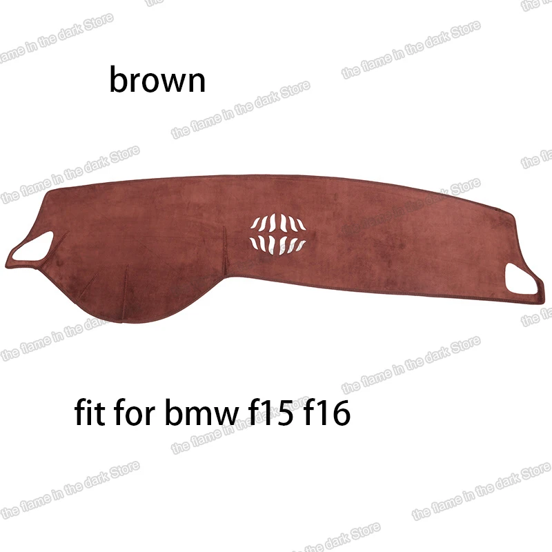 Lsrtw2017 замшевый полиэфирный коврик для приборной панели автомобиля bmw X5 X6 2013 2014 2015