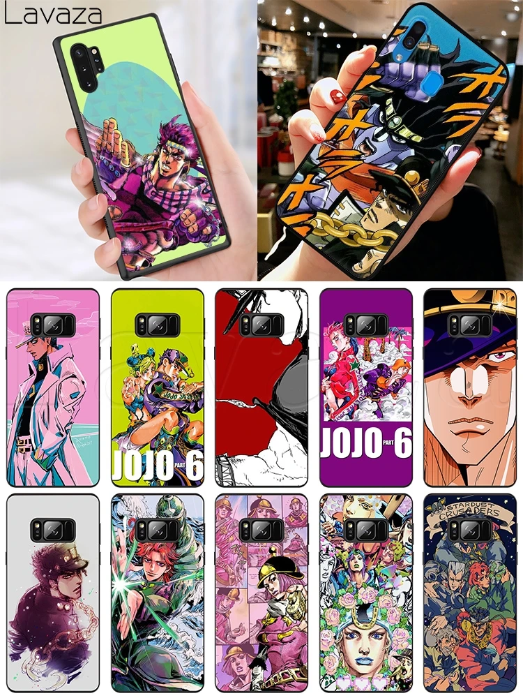 Lavaza приключения Джоджо Джотаро мягкий чехол для samsung A2 A3 A5 A6 A7 A8 A9 J4 J6 J7 Duo J8 Core Plus Prome