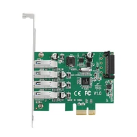 expansion card pcie to usb 3 0 riser multiplier 4 usb port expansion card adapter extender computer accessories