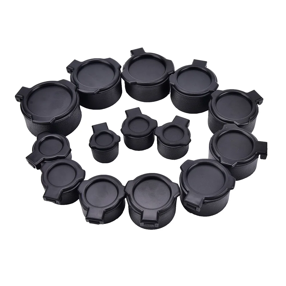 

Objective Cap 25.4-57mm For Hunting Sight cover Caliber Rifle Scope Mount Quick Flip Spring Up Open Lens Cover Cap Eye Protect