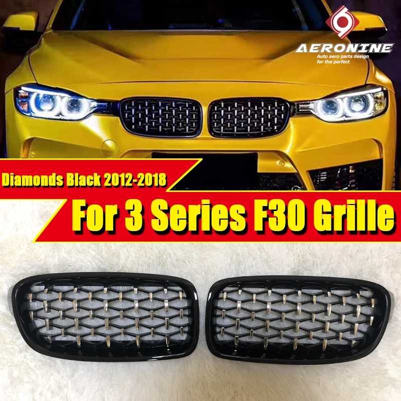 Передняя грелка для BMW F30 F31 3 Series АБС пластик глянцевый черный новый M3 Look Sport 318i 320i