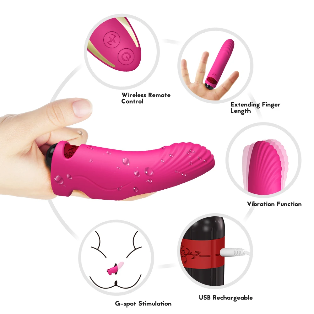 Fanssy Finger Вибратор Стимулятор клитора G Spot массажный вибратор секс игрушки для