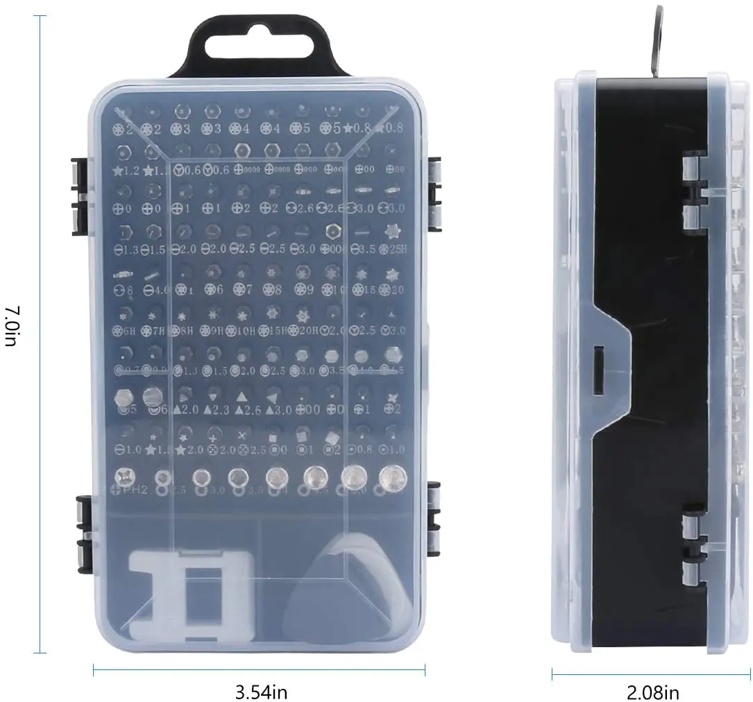 screwdriver set 115 in 1 precision screwdriver set repair tool magnetic professional removable tool for mobile phone laptop pc free global shipping