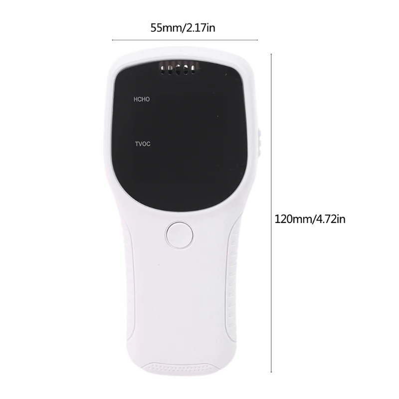 

Home Digital LED Display Analyzer Office Meter Tester Accurate HCHO TVOC 3D Convection Monitor Air Quality Detector