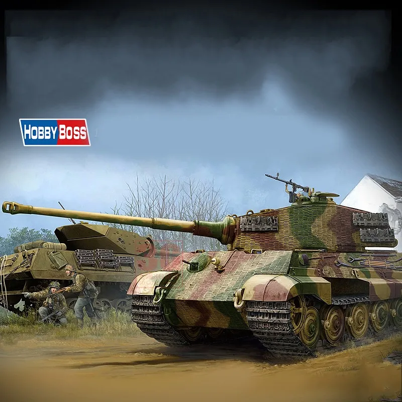 Trumpeter 84531 масштаб 1/35 Kpfw.VI Sd.Kfz.182 Tiger II Henschel 1944 Сборная модель строительные комплекты