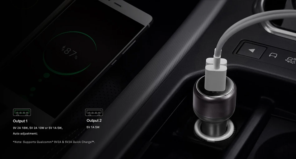 huawei Supercharge Baseus USB Автомобильное зарядное устройство адаптер для мобильного телефона Быстрая зарядка usb type C кабель для P9 Honor 8 9 V8