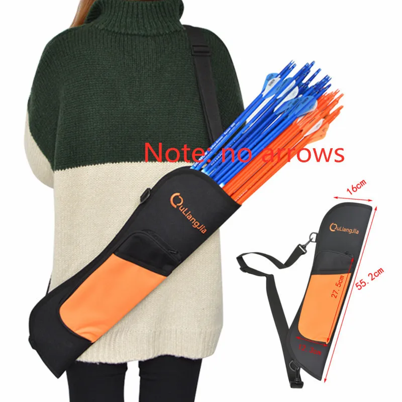 

Archery Arrow Quiver Holder Shoulder Back Bag Waist Pouch Large Capacity Bow Hunting Compound Recurve Bow Shooting Accessories
