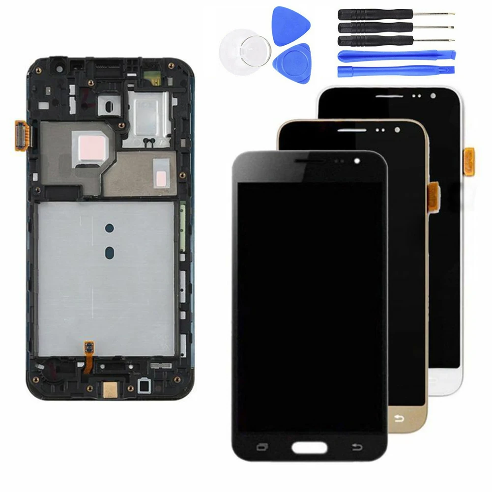 Сенсорный ЖК экран с дигитайзером в сборе для Samsung Galaxy J3 2016 J320F SM J320FN|Сенсорные