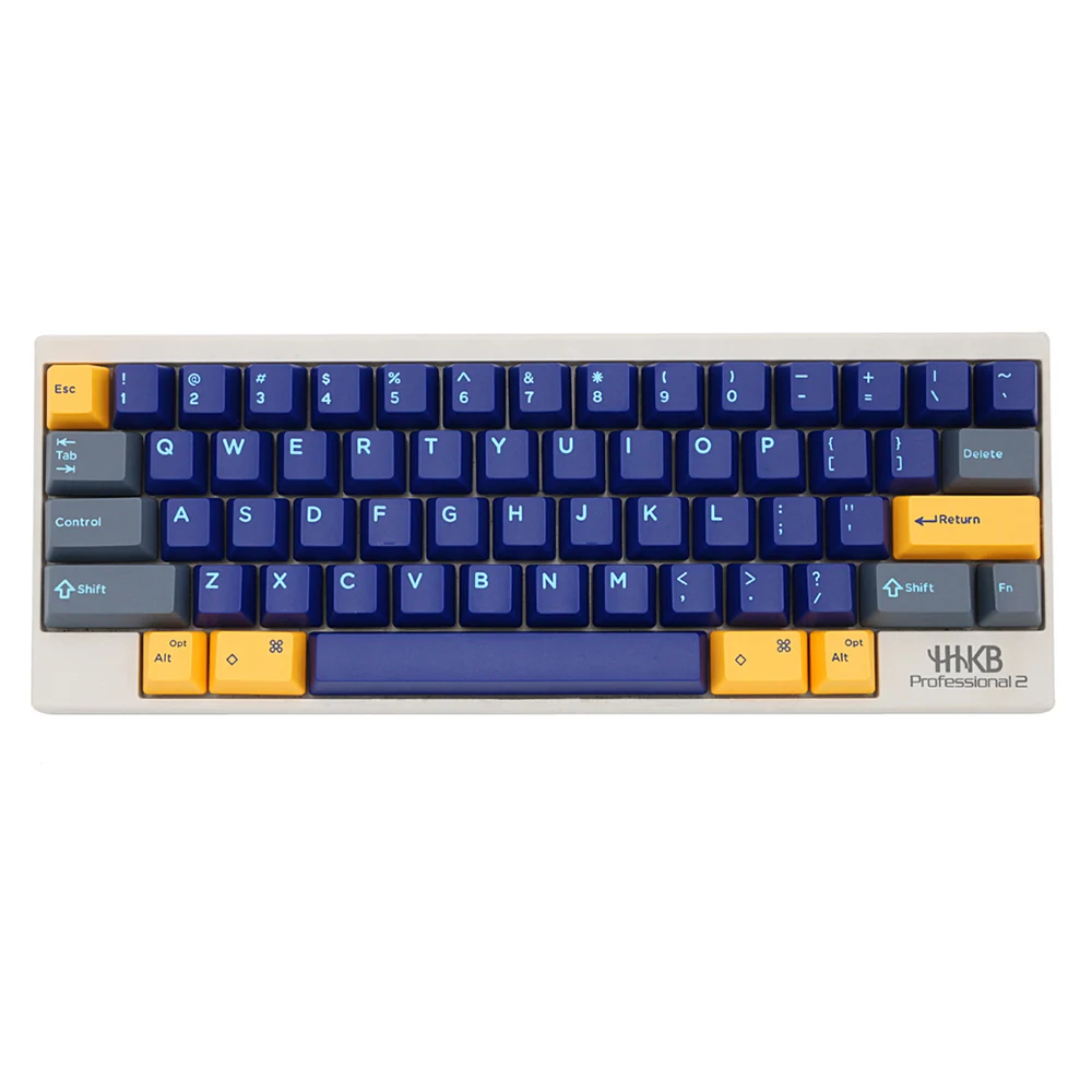 66 клавиш колпачки для ключей Hhkb Topre Clone статическая Емкость Клавиатура заменяемые