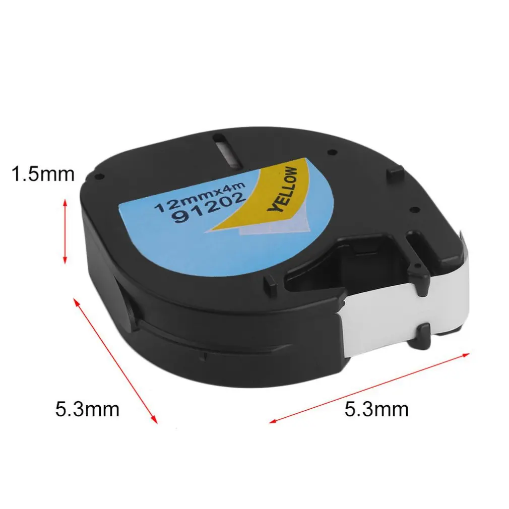 Личное использование 12*4 мм лента для маркировки большая стабильность Удобная