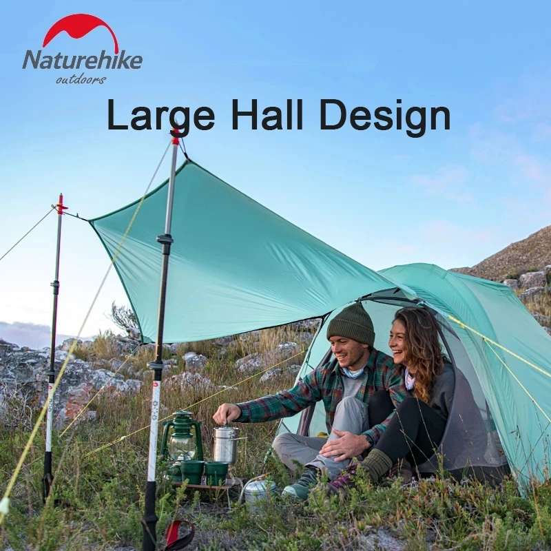 Палатка Naturehike туристическая портативная легкий компактный тент с большим