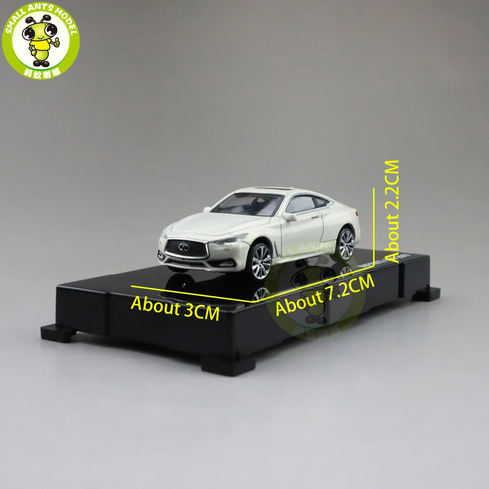 1/64 для Nissan, Infiniti Q60 литой модельный автомобиль игрушки подарки для мальчиков и девочек