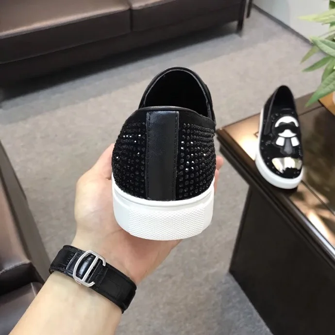 Новейшие мужские Роскошные Дизайнерские повседневные туфли большие размеры 38-46