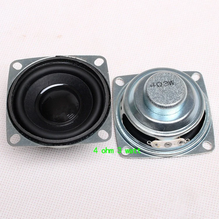 

2pcs 2"inch 52MM 4ohm 4Ω 3W full range speaker Loudspeaker Home Audio Parts