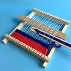 1 шт. DIY традиционное деревянное плетение ткацкий станок Ремесло пряжа ручная вязальная машина детская игрушка для обучения подарки