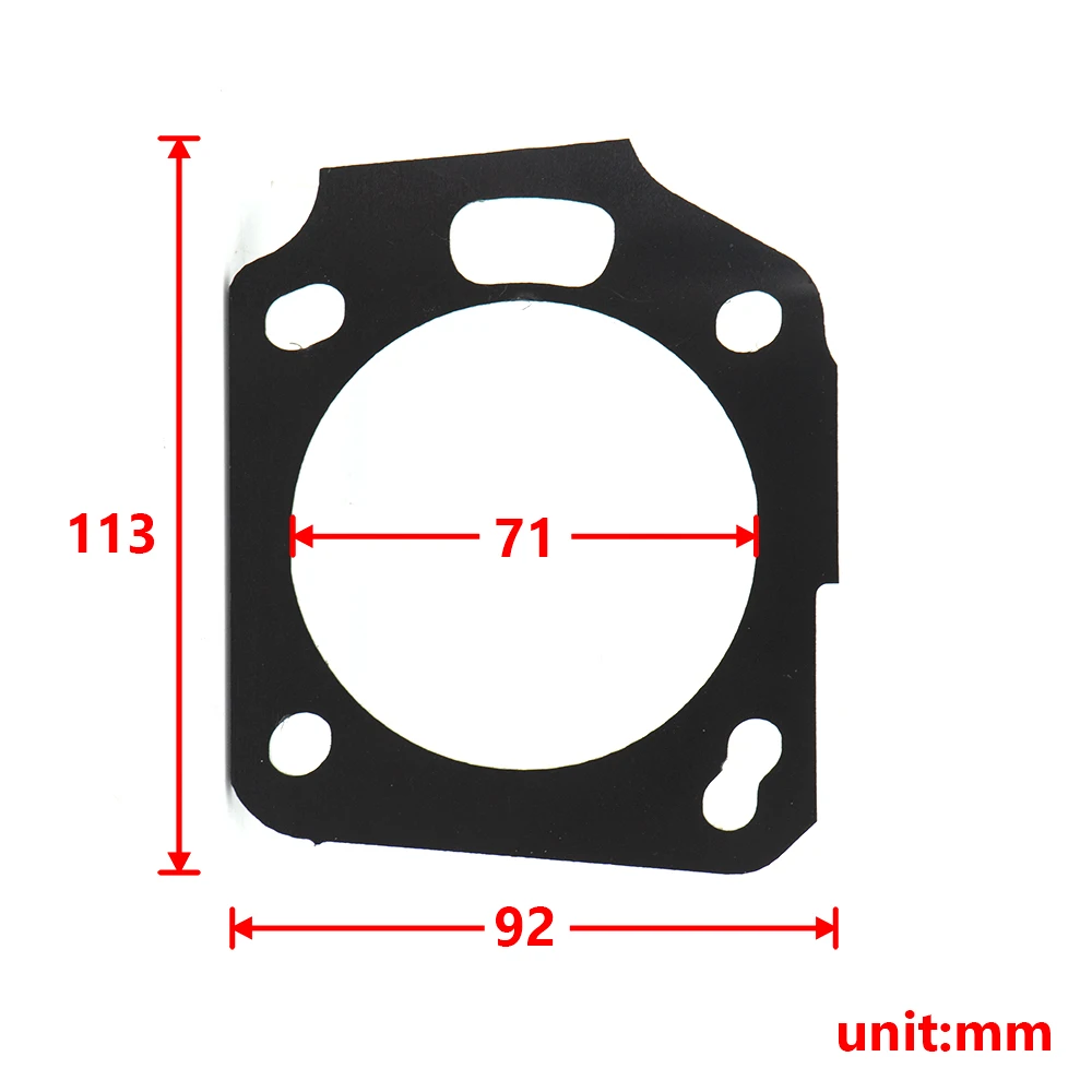 K SERIES K20 K24 70 мм Корпус дроссельной заслонки термопрокладка для Honda Civic Acura RSX