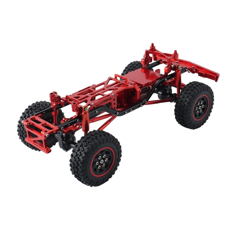 

2 Set RC Car Part: 1 Set M1.4 Screw Bearing(6X3X2.5mm) Set & 1 Set Metal Assembled Frame Body Chassis