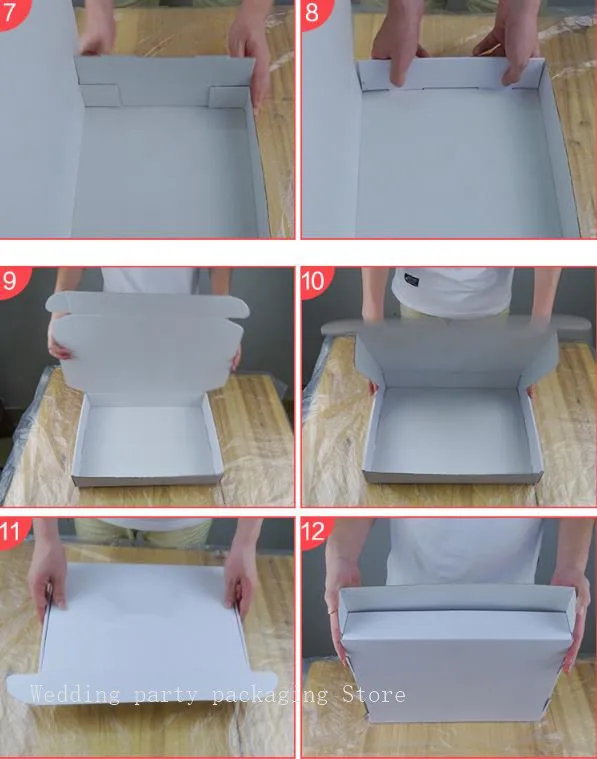 

10pcs/lot E Corrugated Paper Box Aircraft Carton Gift Packing Box T-shirt Package Hard T2 Box Free Shipping