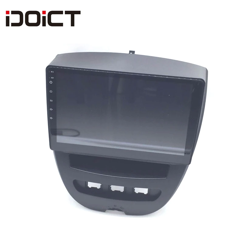 Автомобильный DVD-плеер IDOICT Android 8 1 GPS-навигация мультимедиа для peugeot 107 Toyota Aygo Citroen C1
