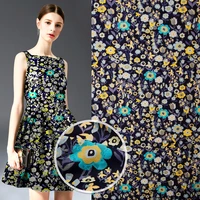 hy jacquard brocade skirt fabric flower pattern colorful fabrics sewing materials for dresses fabric by the yard and meter