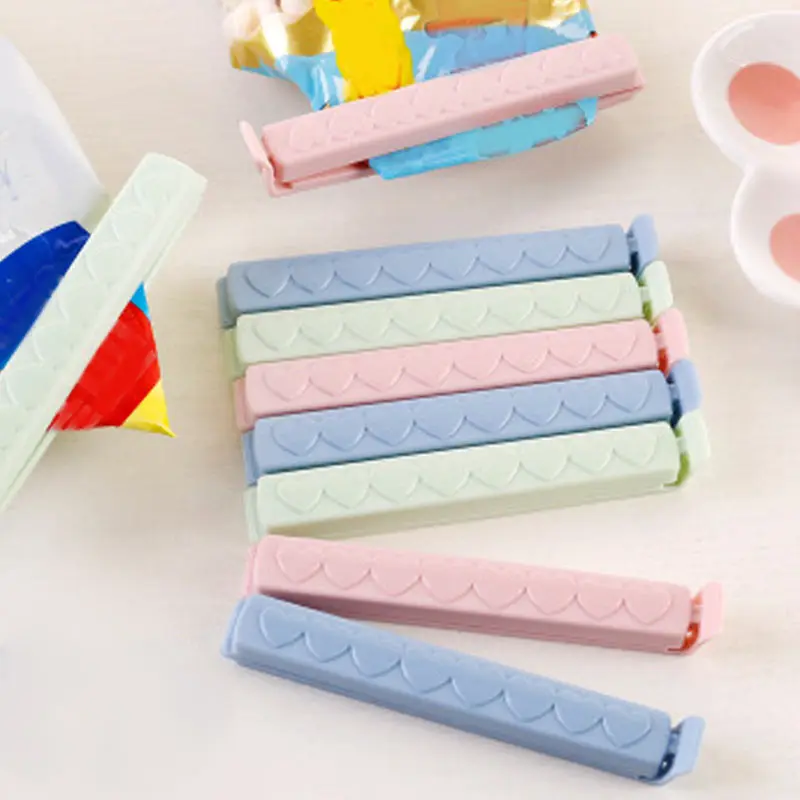 

Кухонный портативный зажим для хранения закусок, герметичный пакет, зажим, пластиковые инструменты, пищевые закуски, кухонные влагостойкие...