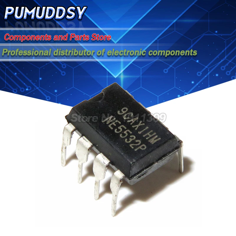 10 шт. NE5532 NE5532N NE5532P 5532 DIP8 двойной Opampm|Интегральные схемы| |