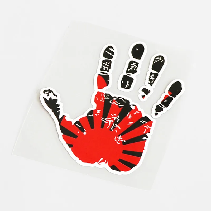 

Car Stickers decor Motorcycle Decals Personality Hand Decorative Accessories Creative Sunscreen Waterproof PVC,11cm*9cm