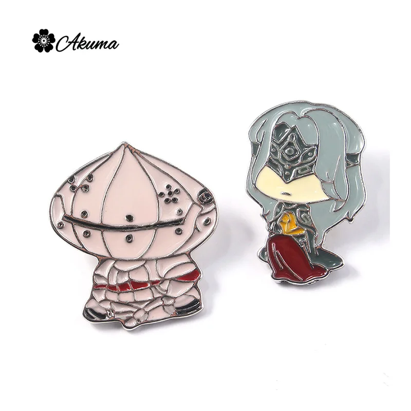 Женская Брошь значок в виде персонажа из мультфильма дух темноты|Броши| |
