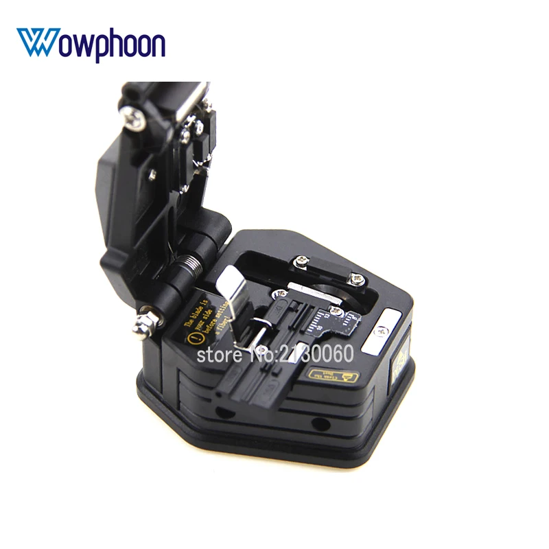 High-precision SKL-6C fiber cutter 16-sided blade cold-joint hot-melt sheath ftth optical fiber cleaver tools
