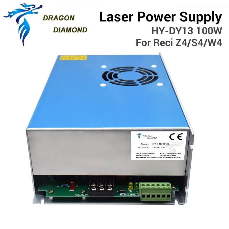 Dragon Diamond DY13 Co2 лазерный блок питания для RECI W2 100 Вт лазерная трубка co2
