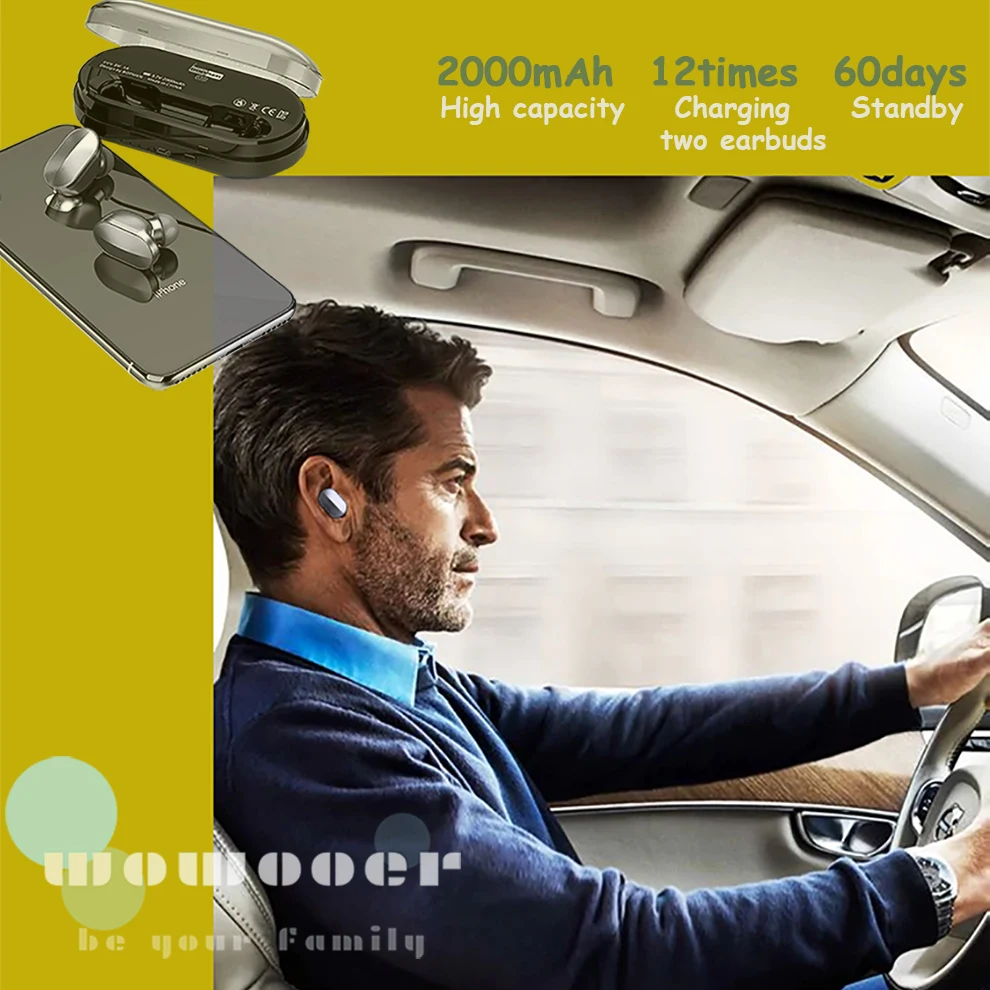 Автомобильная гарнитура с микрофоном HD стерео устойчивое к поту для iPhone Android