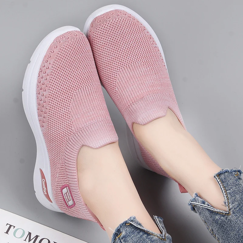 

Spring New Women's Shoes, Casual Shoes, Walking Sports Shoes, Soft Sole Mother Shoes