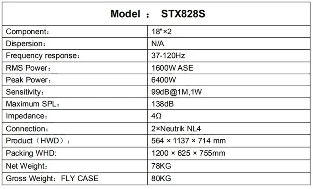 Двойной 18 дюймов, сабвуфер профессиональный аудио сценический басовый громкоговоритель