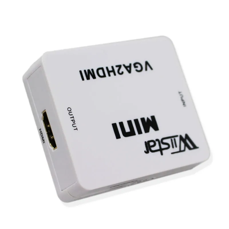 Wiistar VGA to HDMI Converter Audio Adapter 1080P 60Hz VGA2HDMI for Xbox 360 PS3 PC DVD | Безопасность и защита