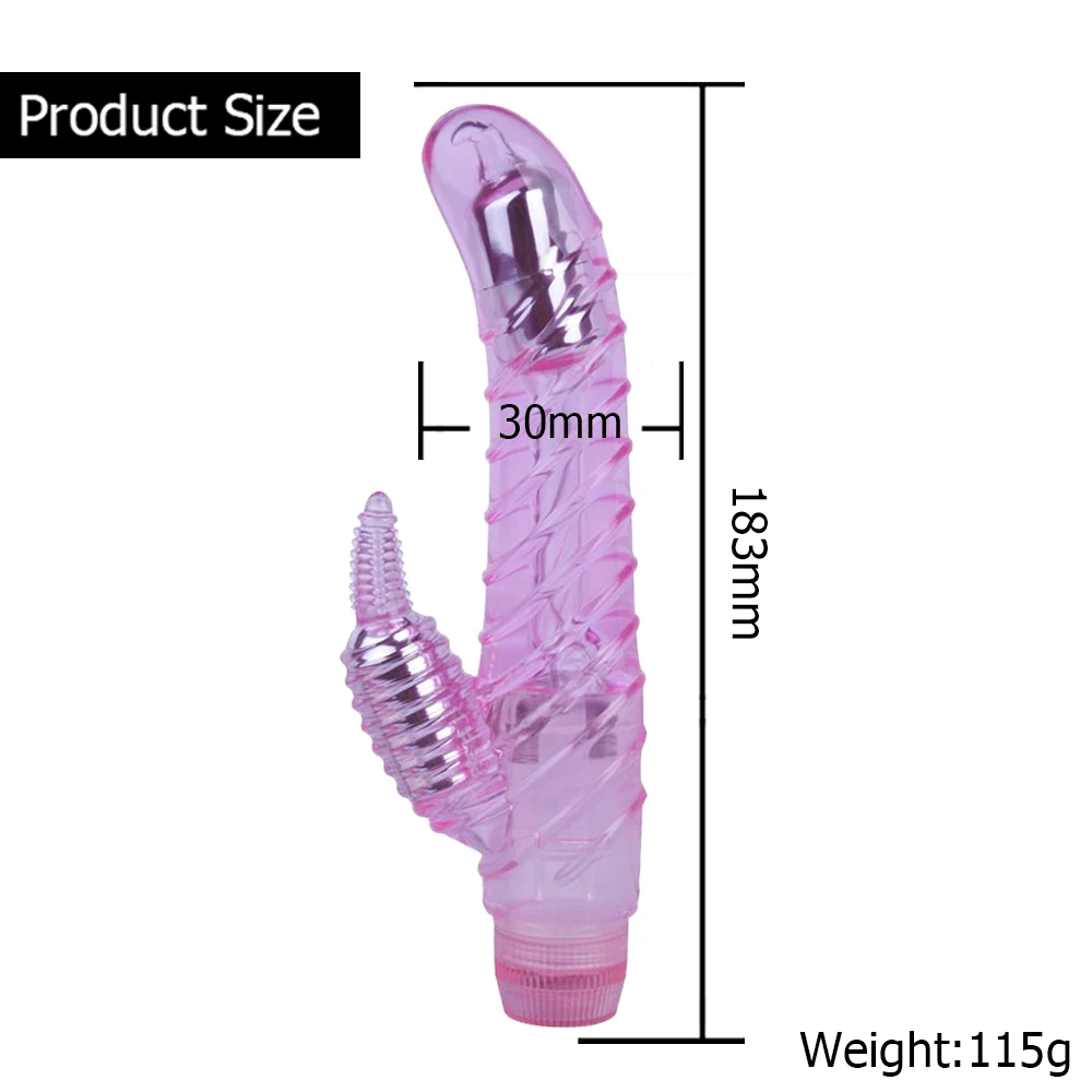 Вибратор Кролик многоскоростной массажер для точки G Стимулятор клитора